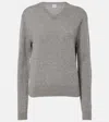 Totême Cashmere Sweater In Grey Melange