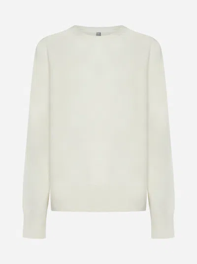 Totême Cashmere Sweater In Meringue