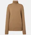 Totême Cashmere Turtleneck Sweater In Beige