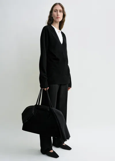 Totême Cashmere V-neck Knit Black