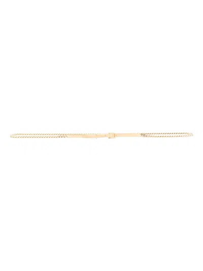 Totême Chain Belt In Gold