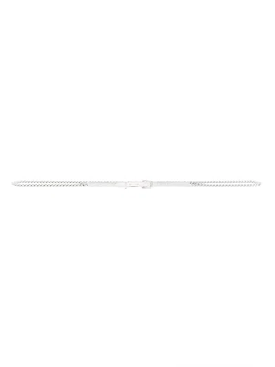 Totême Chain Belt In Silver