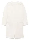 Totême Chintz Coat In White