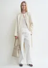 Totême Chintz Coat Ecru