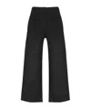 Totême Chiva A Wide-leg Trousers In Black