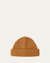 Totême Chunky Brim Beanie Cinnamon In Cinnamon