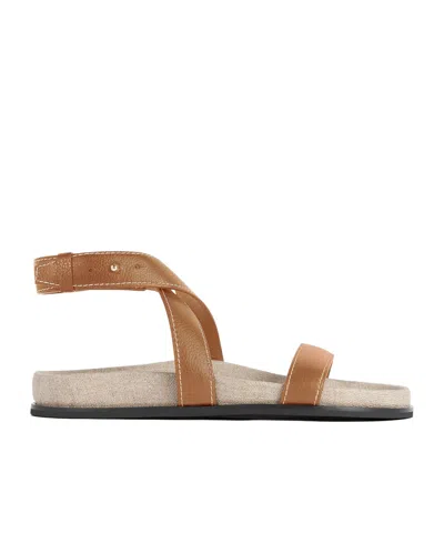 TOTÊME THE CHUNKY LEATHER SANDALS