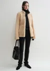 Totême Toteme Jacket In Butter