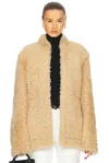 Totême Toteme Jacket In Butter