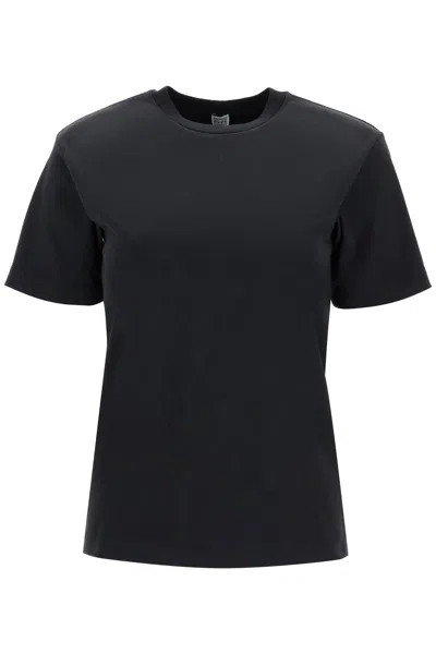 Totême "classic Organic Cotton T-shirt" In Black