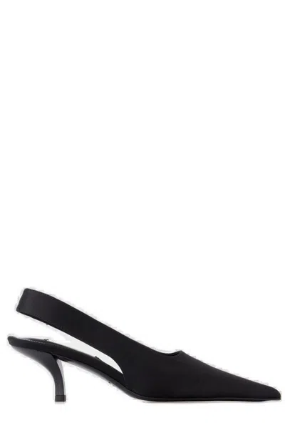 TOTÊME CLASSIC SATIN SLINGBACKS