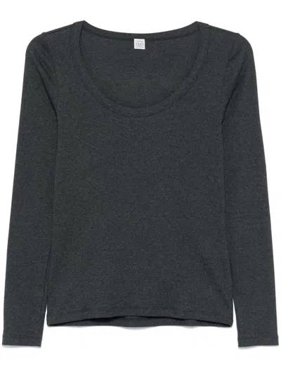 Totême Classic T-shirt In Grey