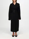 Totême Toteme Signature Long Coat In Schwarz