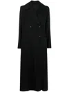 Totême Toteme Woman Overcoat & Trench Coat Black Size 10 Viscose, Linen, Cotton In Black