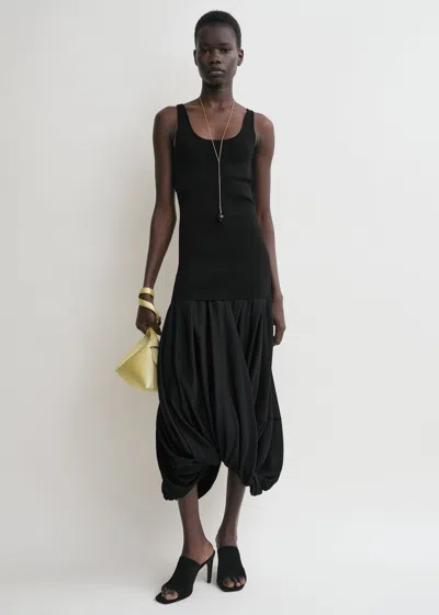 Totême Cocoon Tank Dress Black