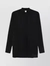 Totême Collar Shirt With Pleat And Strap Detail