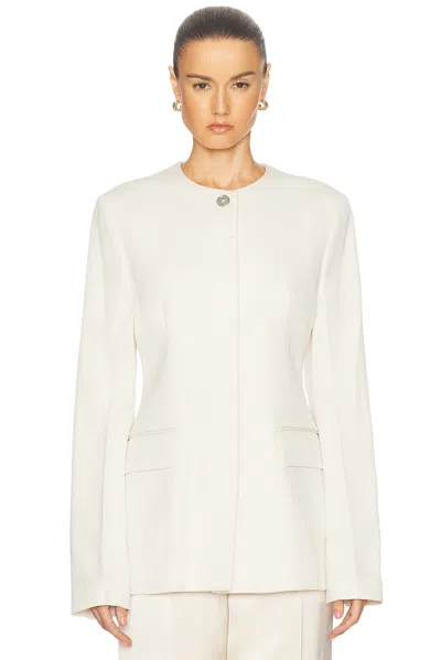 TOTÊME COLLARLESS CINCHED JACKET