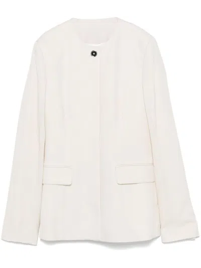 TOTÊME COLLARLESS CINCHED JACKET