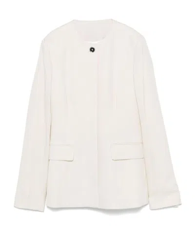 TOTÊME COLLARLESS CINCHED JACKET