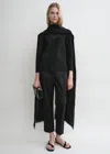 Totême Compact Knit Black In Black