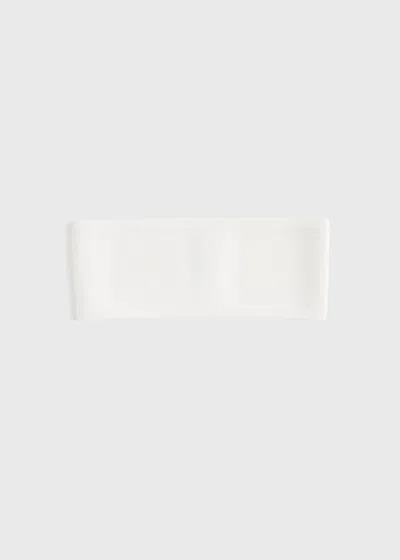 Totême Compact Knit Headband White