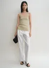 Totême Compact Knit Tank Top In Desert