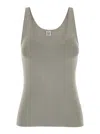 Totême Toteme Tank Top In Grey