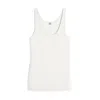 Totême Toteme Compact Knit Tank In White 047