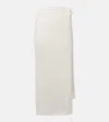 Totême Cotton And Silk Midi Skirt
