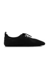 Totême Cotton Canvas Plimsoles In Black 001