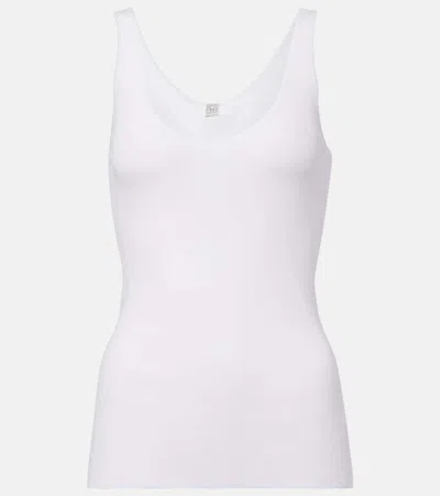 Totême Top Aus Baumwoll-jersey