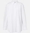 Totême Cotton Poplin Shirt In White