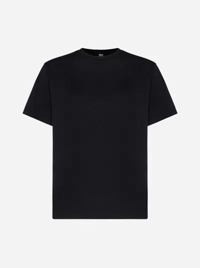 TOTÊME CREW-NECK ORGANIC COTTON T-SHIRT