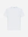Totême Toteme Women Crew-neck Organic Cotton T-shirt In Off White