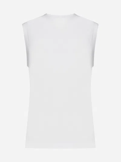 Totême Cotton Top In Off White