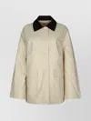 Totême Country Summer Jacket Featuring Contrast Collar