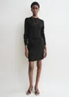 Totême Toteme Mini Skirt In Black