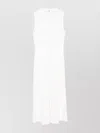 Totême Off-white Sleeveless Cotton Tee Maxi Dress