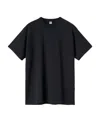 Totême Crew-neck Cotton T-shirt In Black