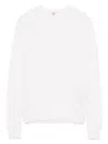 Totême Crewneck Knit Long Sleeves In White
