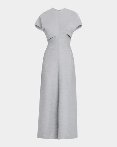 TOTÊME CRINKLE SLOUCH WAIST DRESS