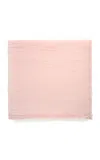 Totême Crinkled Organic Cotton Scarf In Pink