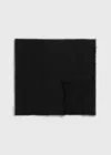 Totême Crinkled Scarf In Black
