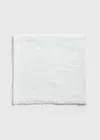 Totême Organic Cotton Crinkled Scarf In Ecru