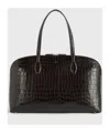 Totême Croco Embossed Day Tote Bag