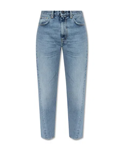 TOTÊME TOTÊME HIGH WAISTED CROPPED JEANS