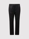 Totême Toteme Women Straight Cropped Trousers In Black