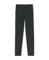 Totême Cuff-slit Suit Trousers In Black