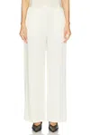 Totême Toteme Regular & Straight Leg Pants In Macadamia