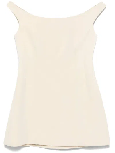 TOTÊME CURVED OFF-SHOULDER TOP
